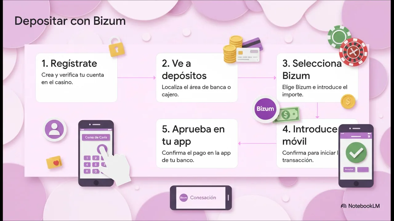 Pago instantáneo con Bizum en un casino online en España