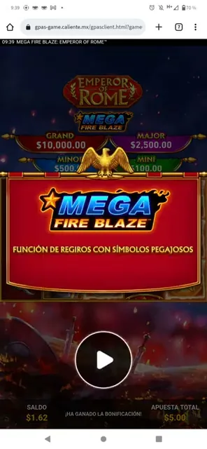 Mega Fire Blaze Legacy of the Tiger