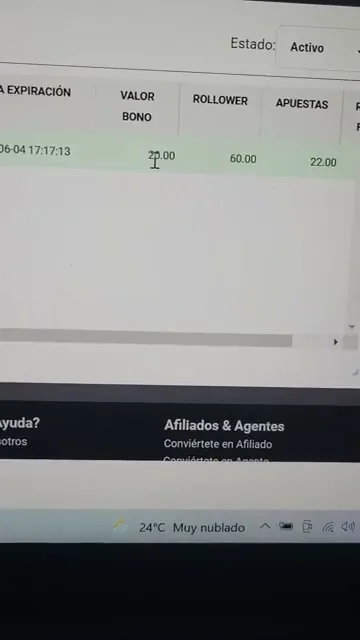 bono de recarga