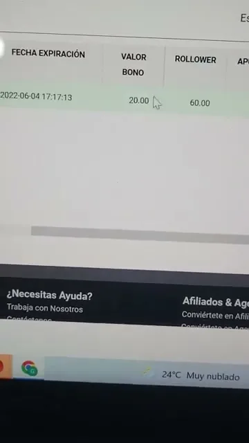 bono de recarga
